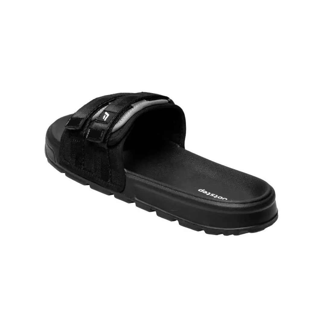 Footstep Footwear Sandal Pria Slide Maxi Black Grey Original Sandal