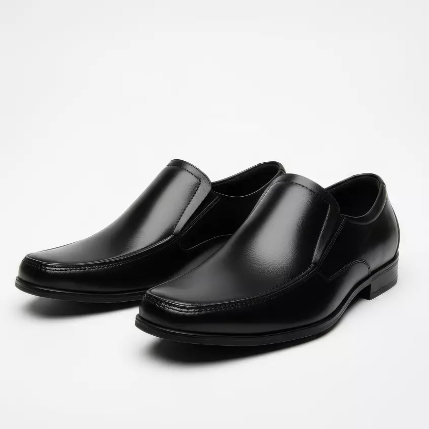 PAULMAY - Sepatu Formal Kerja Pria Venesia 25 - Slip on Black