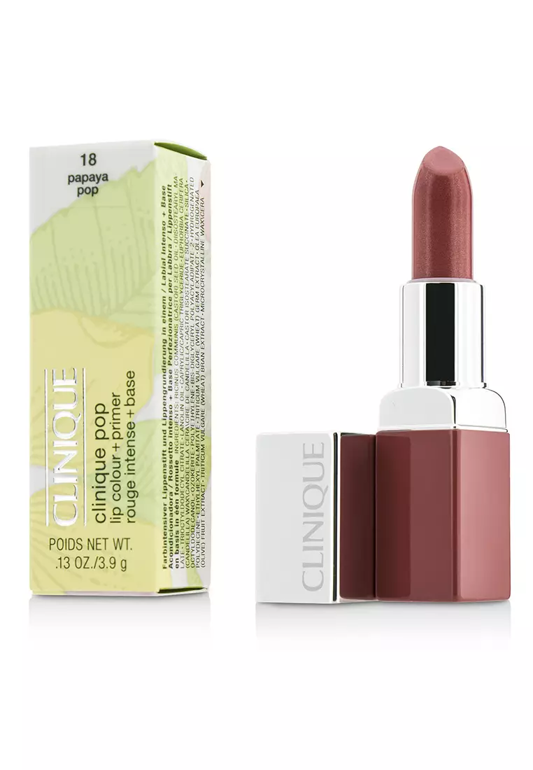 Discount on Clinique  shoes - SKU: Clinique - Clinique Pop Lip Colour + Primer - # 18 Papaya Pop 3.9g/0.13oz