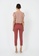 FORCAST pink FORCAST Josie Cropped Notch Pants 86759AAD2893F7GS_5
