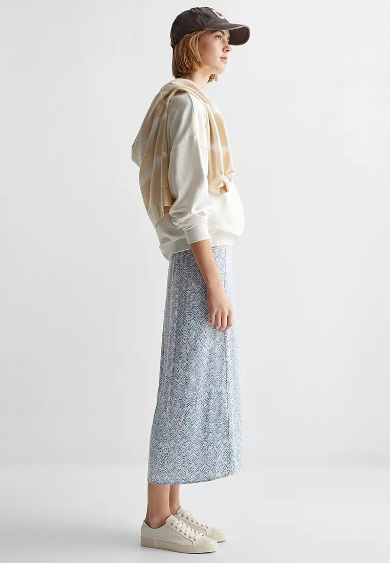 Teen Slit Long Skirt