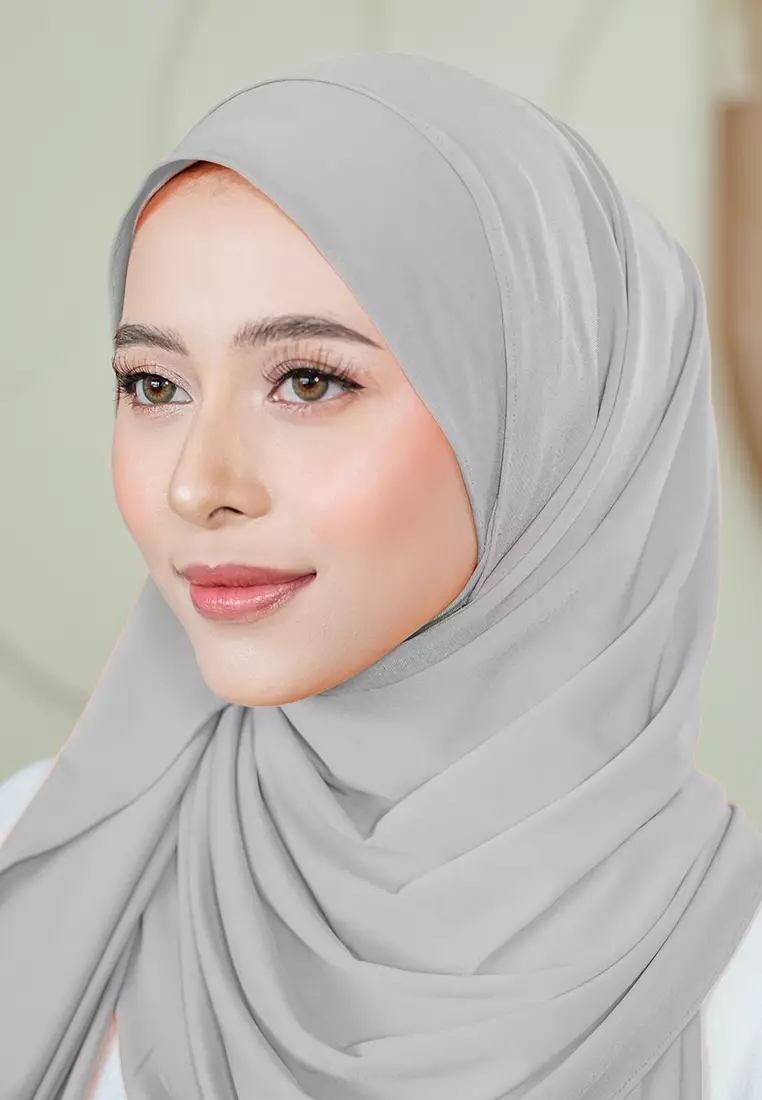 HIJAB INSTAN KELLY - LIGHT GREY
