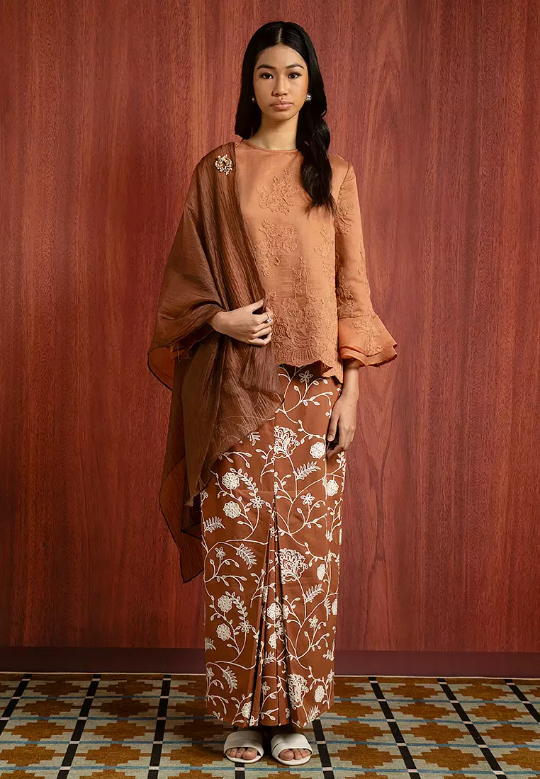 CHLOE KURUNG KEDAH SET WITH SHAWL