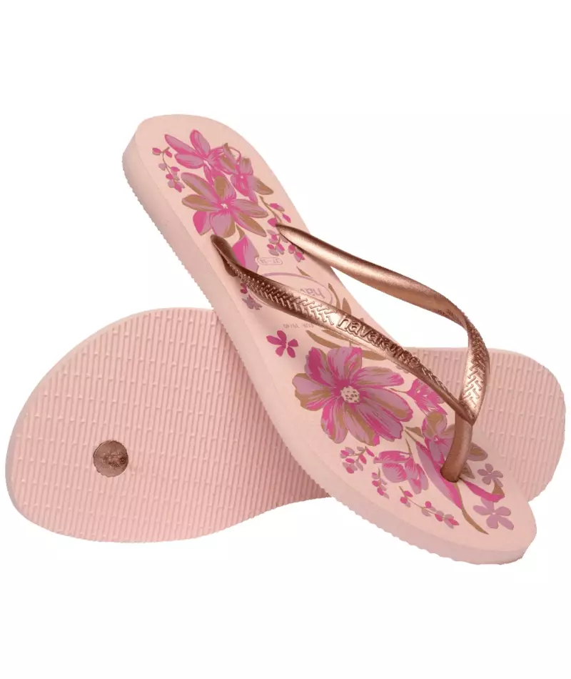 [ONLINE EXCLUSIVE] Havaianas Slim Organic Roy/Gre - Sandal Wanita