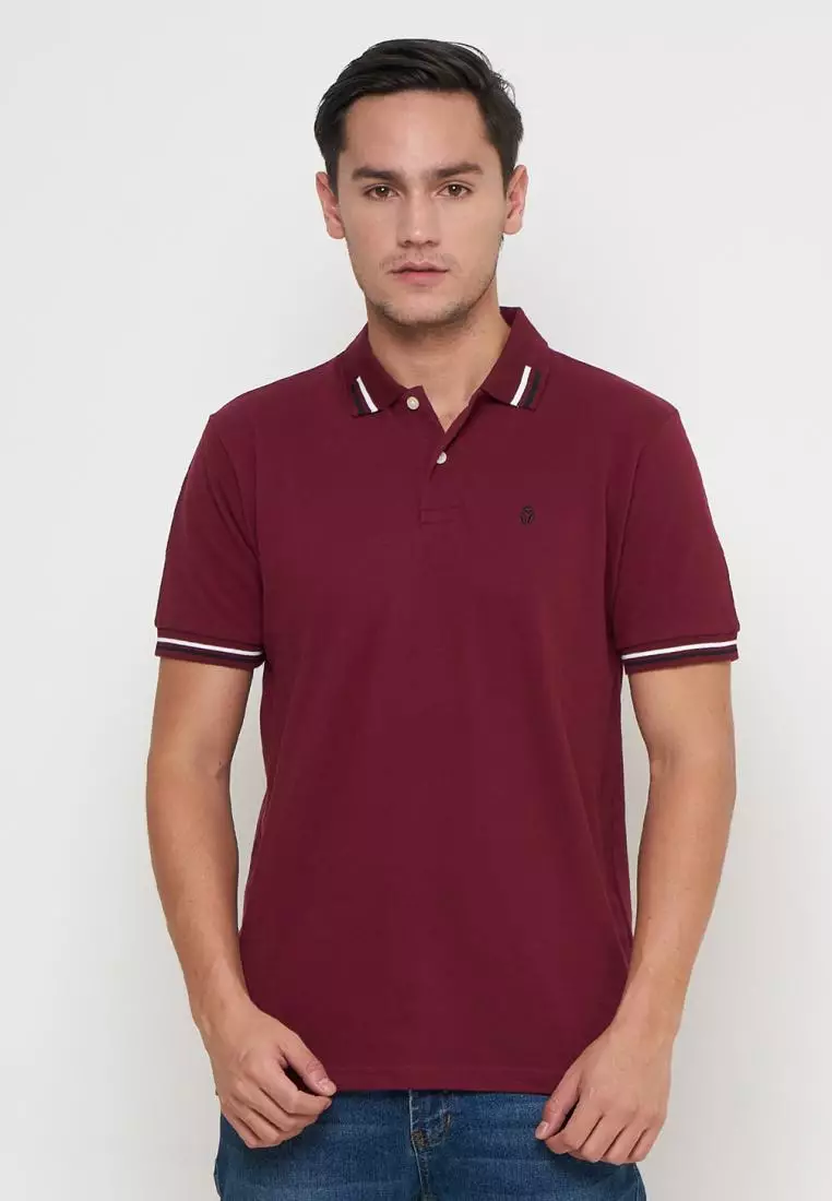 MATSUDA Kaos Polo Shirt Pria Kerah Fukui