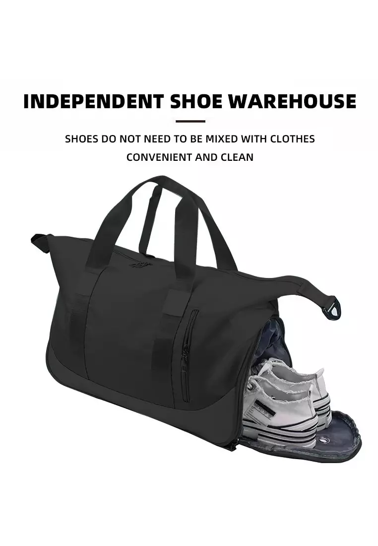 Sports Duffel Bag 47x25cm – Black