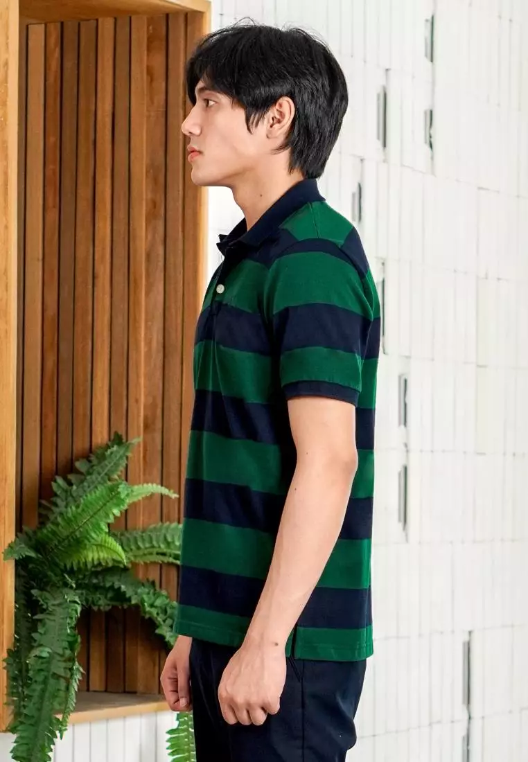 MATSUDA Kaos Polo Shirt Pria Kerah Echizen