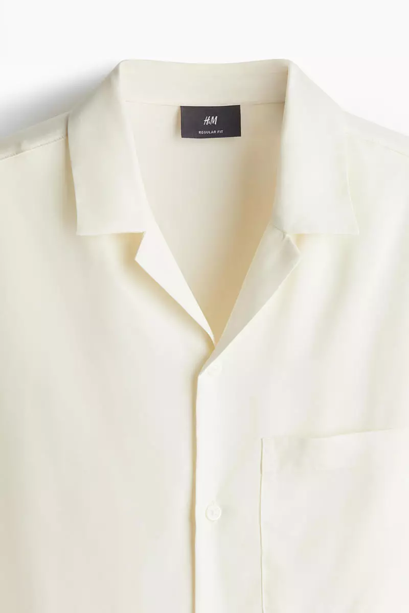 Regular Fit Lyocell resort shirt