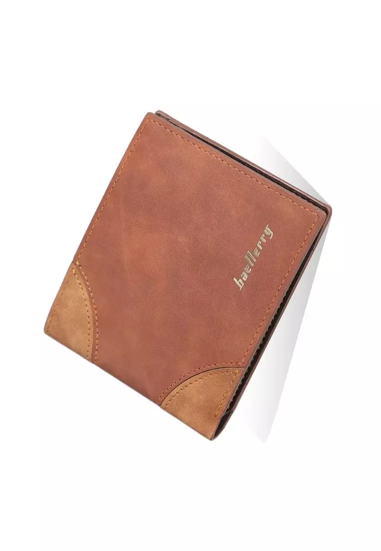 Dompet Pria Model Pendek Bahan Kulit PU Leather Premium ORIGINAL