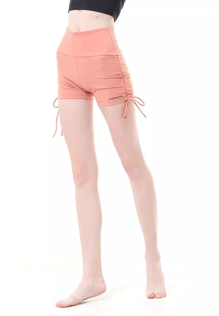 Gazala Celana Pendek Yoga Bawahan Wanita Relaxed Fit - Orange