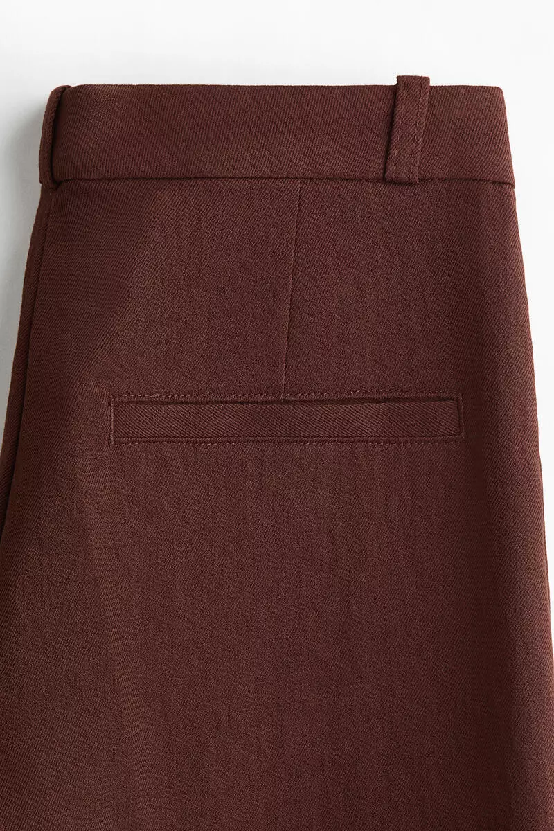 Wide tailored trousers