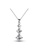 Her Jewellery silver Elise Pendant -  Made with premium grade crystals from Austria HE210AC05IGCSG_1