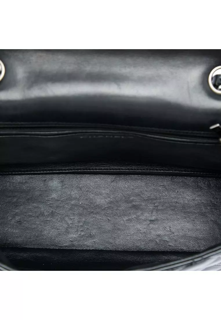 Pre-Loved Chanel Jumbo Classic Patent Single Flap
