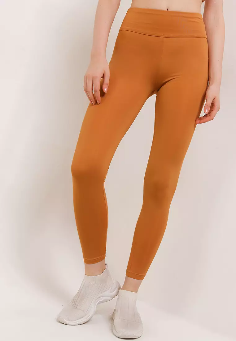 Celana Panjang Legging Olahraga Ladies Sport Long Pants Active Sport Olahraga Senam Yoga Pilates Gym Ketat Spandex