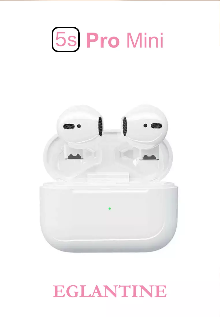 Value Deal - 2 pieces 5S PRO Mini Wireless Earbuds - TWS (True Wireless Stereo) - Black / White