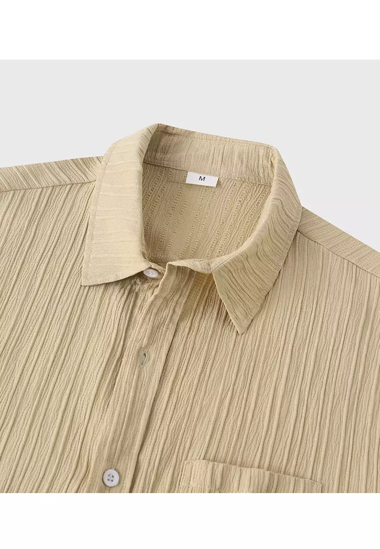 Turn-down Collar Striped Shirt YL-A90