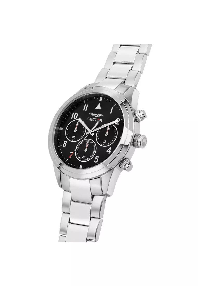 [3 Years Warranty] Sector 670 Collection 40mm Case Men's Quartz Stainless Steel Watch R3253540013