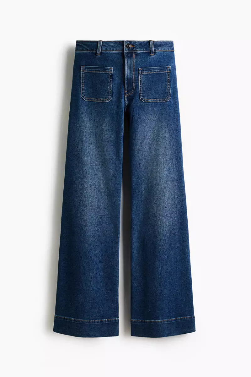 Wide High Waist Jeans