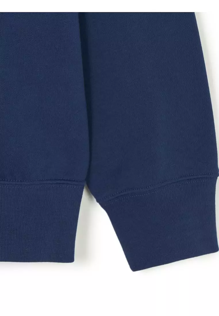 MLB DENIM LIKE MONOGRAM BIG LUX SWEATSHIRTS NEW YORK YANKEES