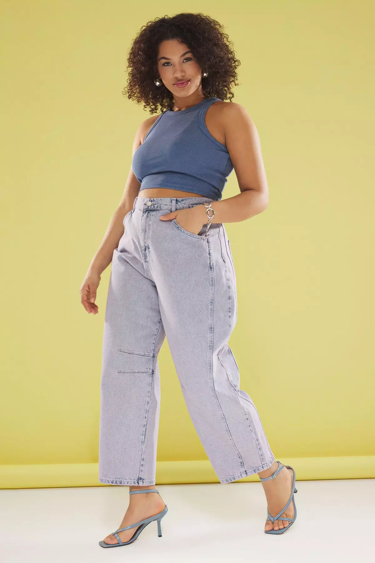 Plus Size Baggy Fit Jeans