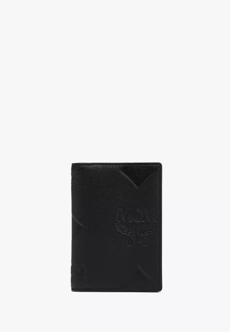 Aren Bifold Card Wallet in Maxi Monogram Leather