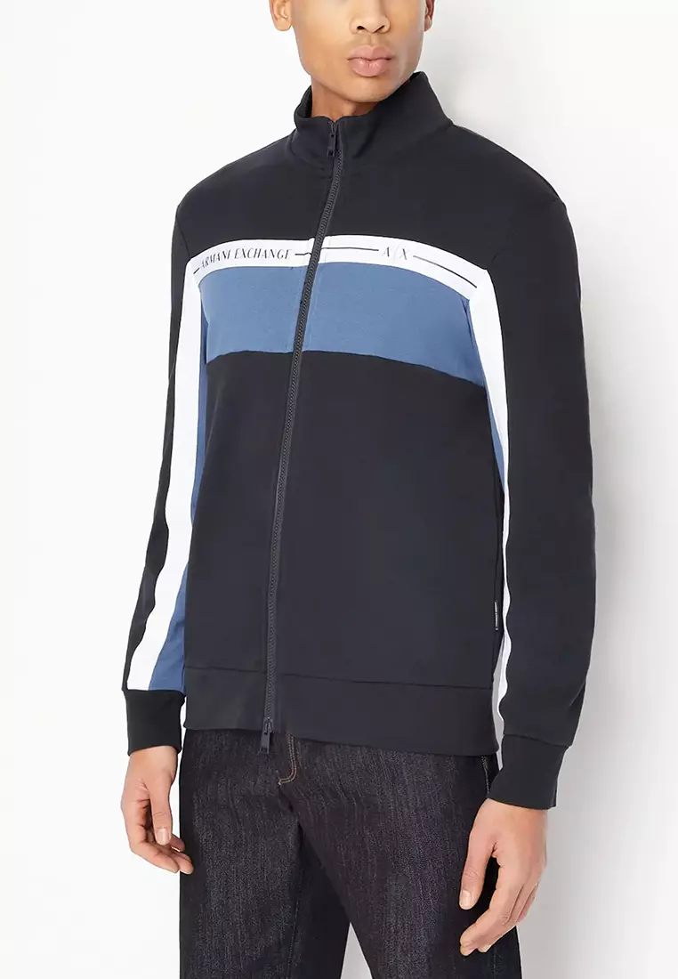 Armani exchange hot sale track jacket