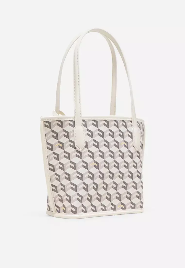 Russo Mini Tote Bag White