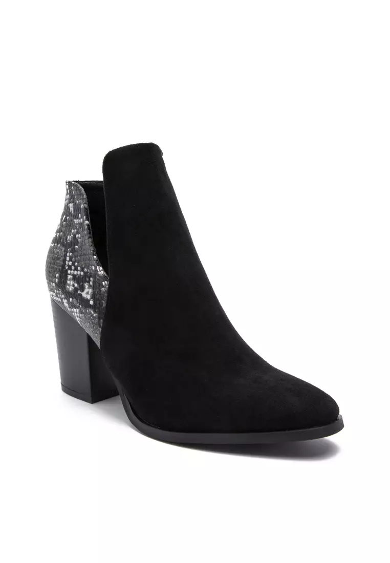8CM Stitched Ankle Boots WTY4051-26