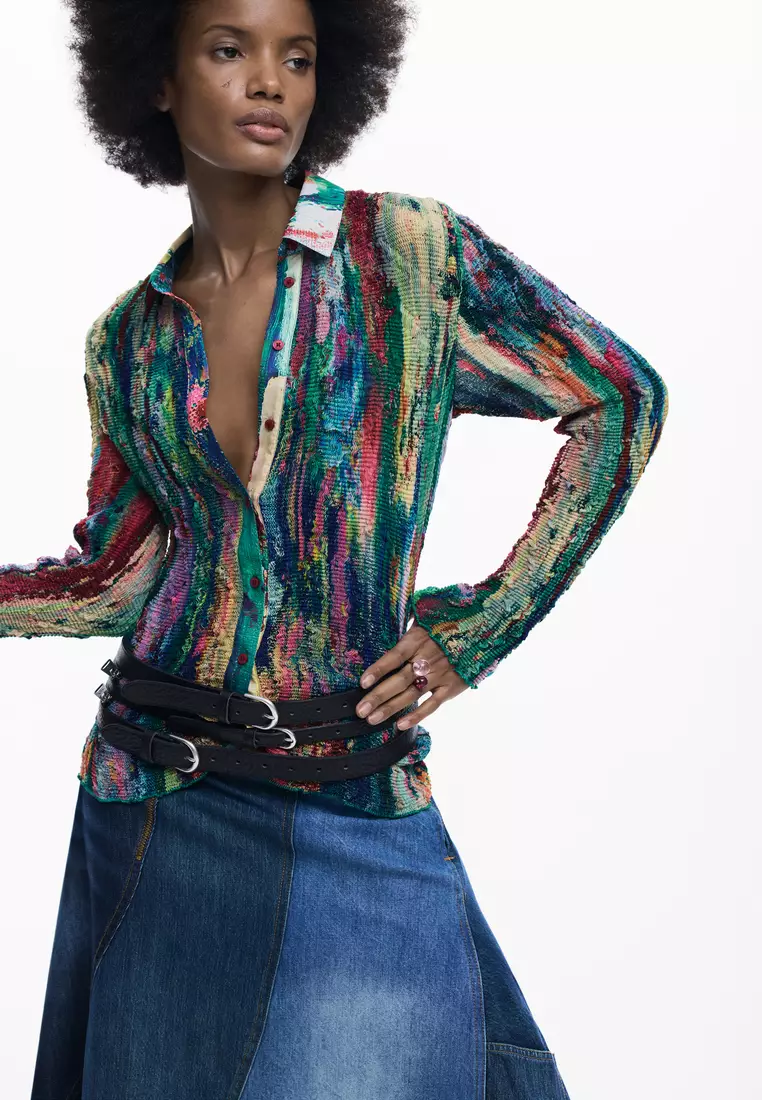 Arty print shirt