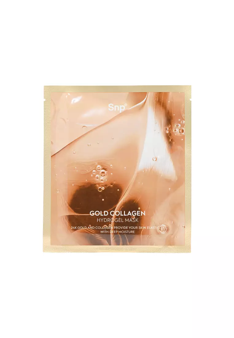 SNP Gold Collagen Hydrogel Mask 4piece