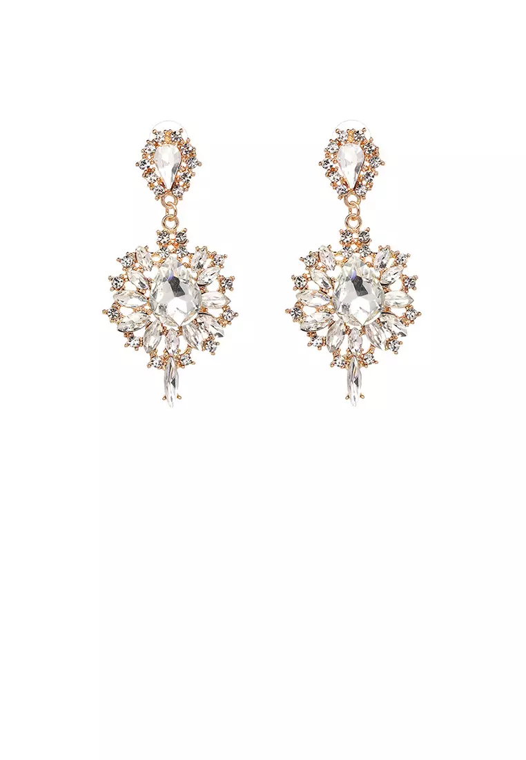 Gemstone store tassel earrings
