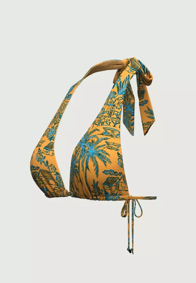 Tropadelic Days Marigold 9 Way Bikini Top
