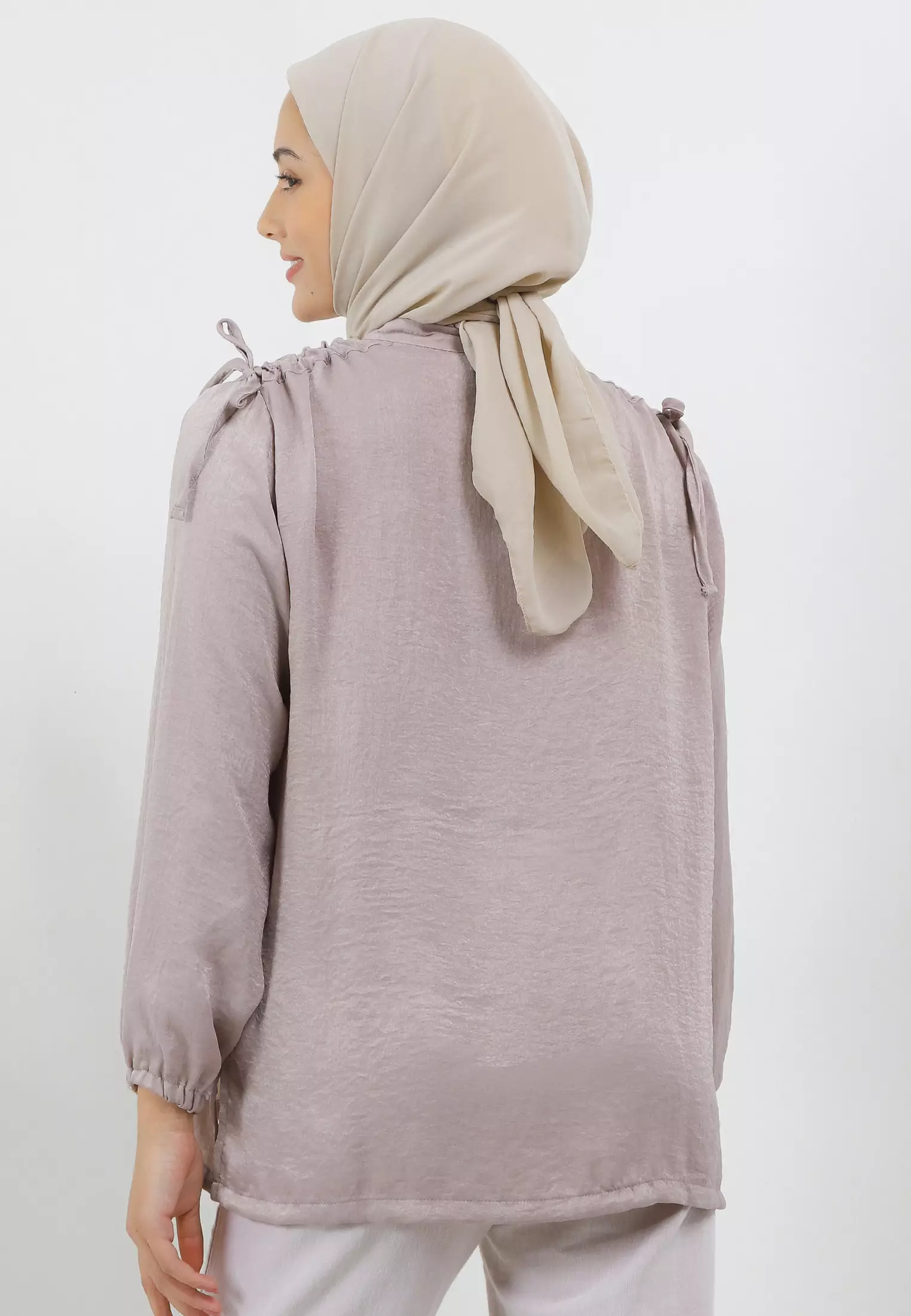 MFMW Tayana Atasan Blouse Khaky