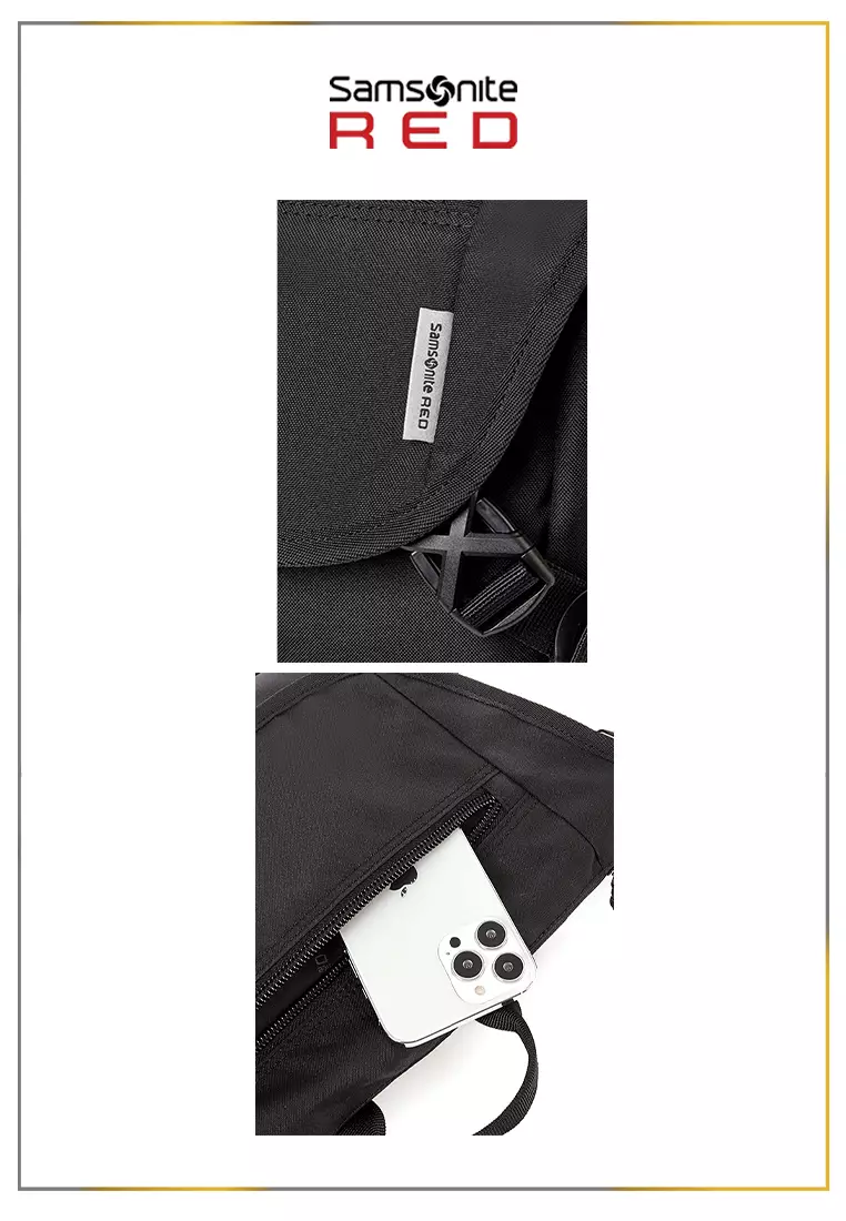 Samsonite Red Label Clynee Messenger Bag Black