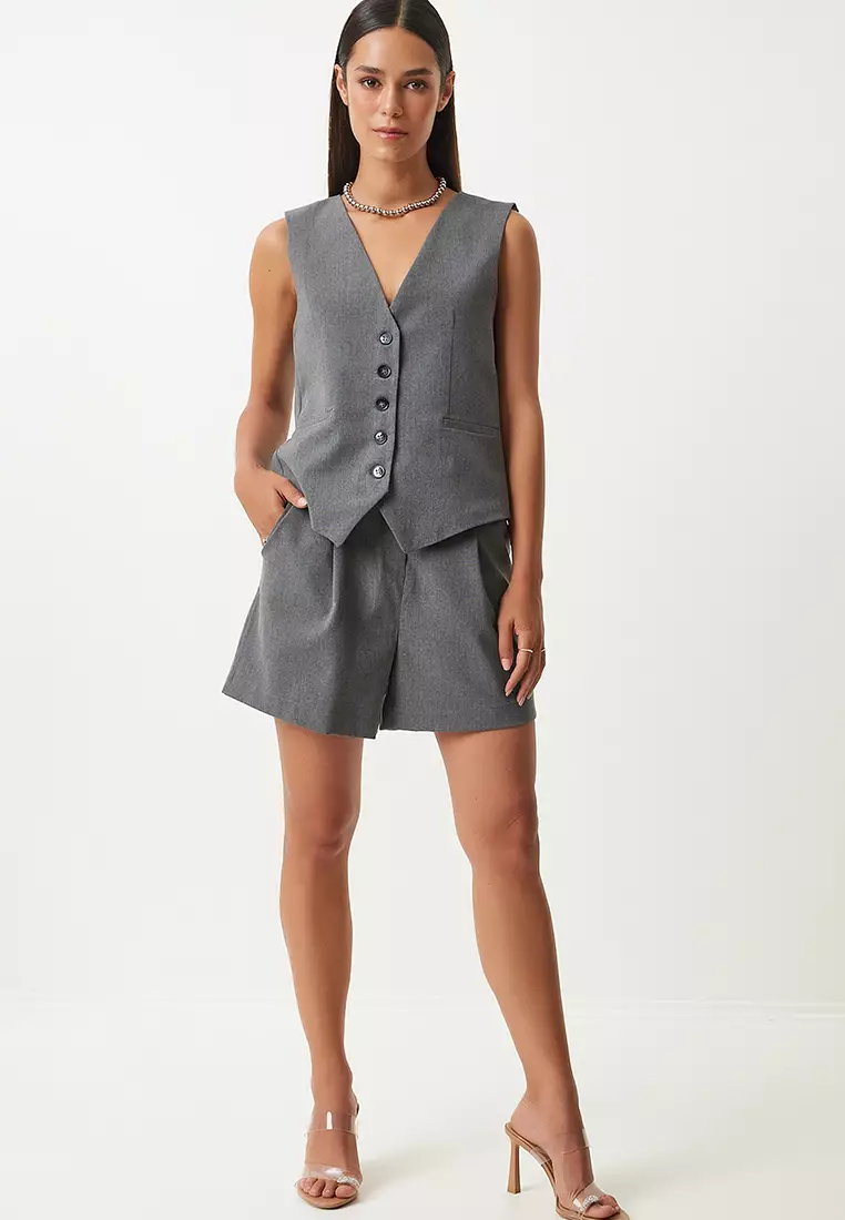 Vest and Shorts Set
