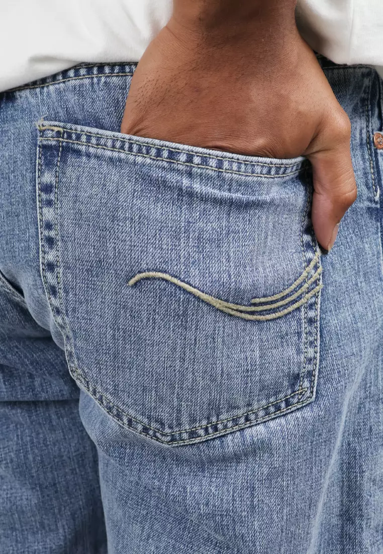 Used 1968 - 515 Celana Panjang Pria Denim Regular Fit Non Stretch Acid Wash