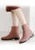 Twenty Eight Shoes pink VANSA Zipper Mid Rain Boots VSW-R18789 7C079SHEF45106GS_3