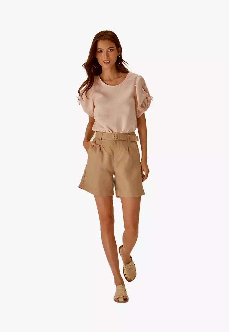 Becoming Unveil Linen Short