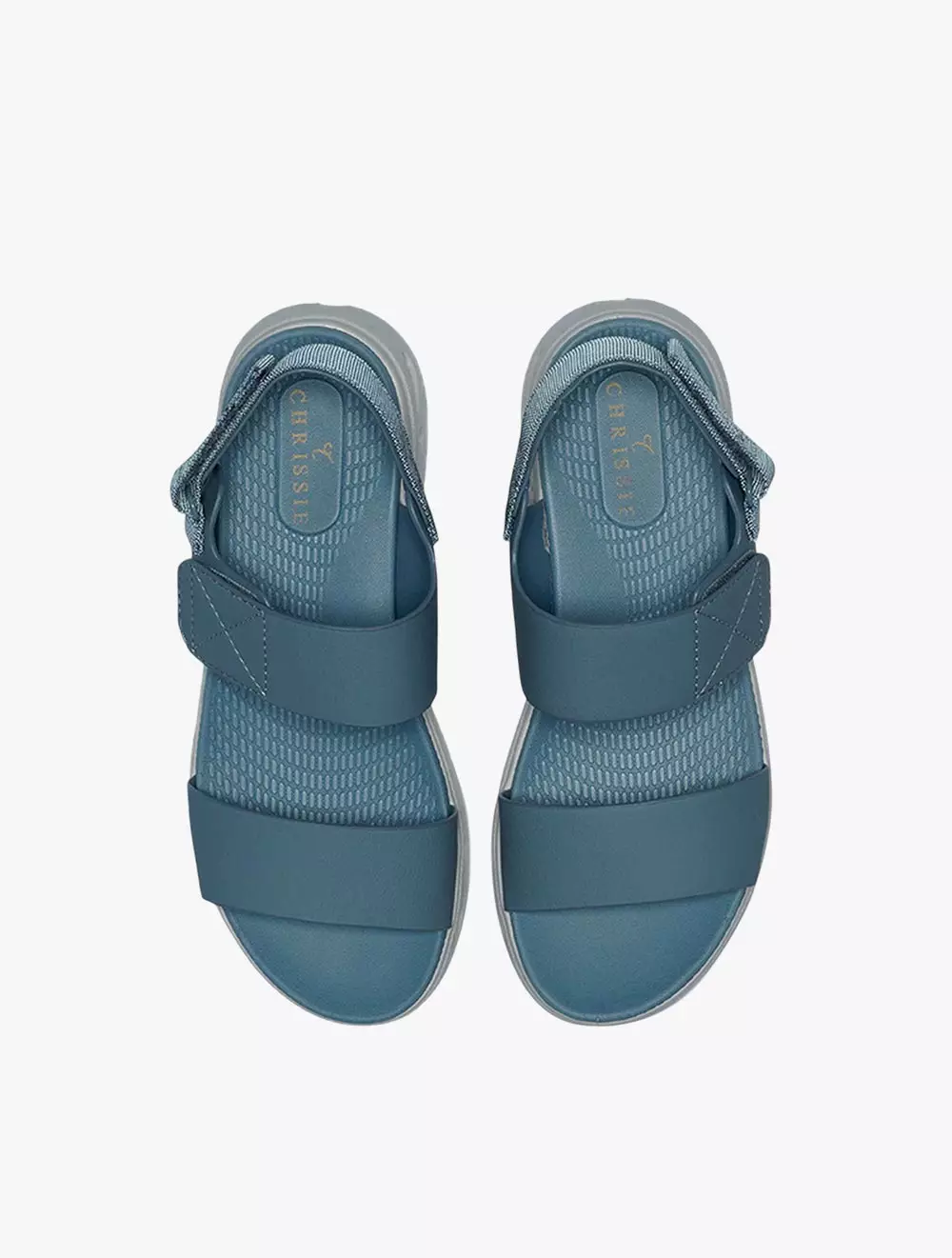 Payless Chrissie Womens Nalia Comfort Sandals - Blue_05
