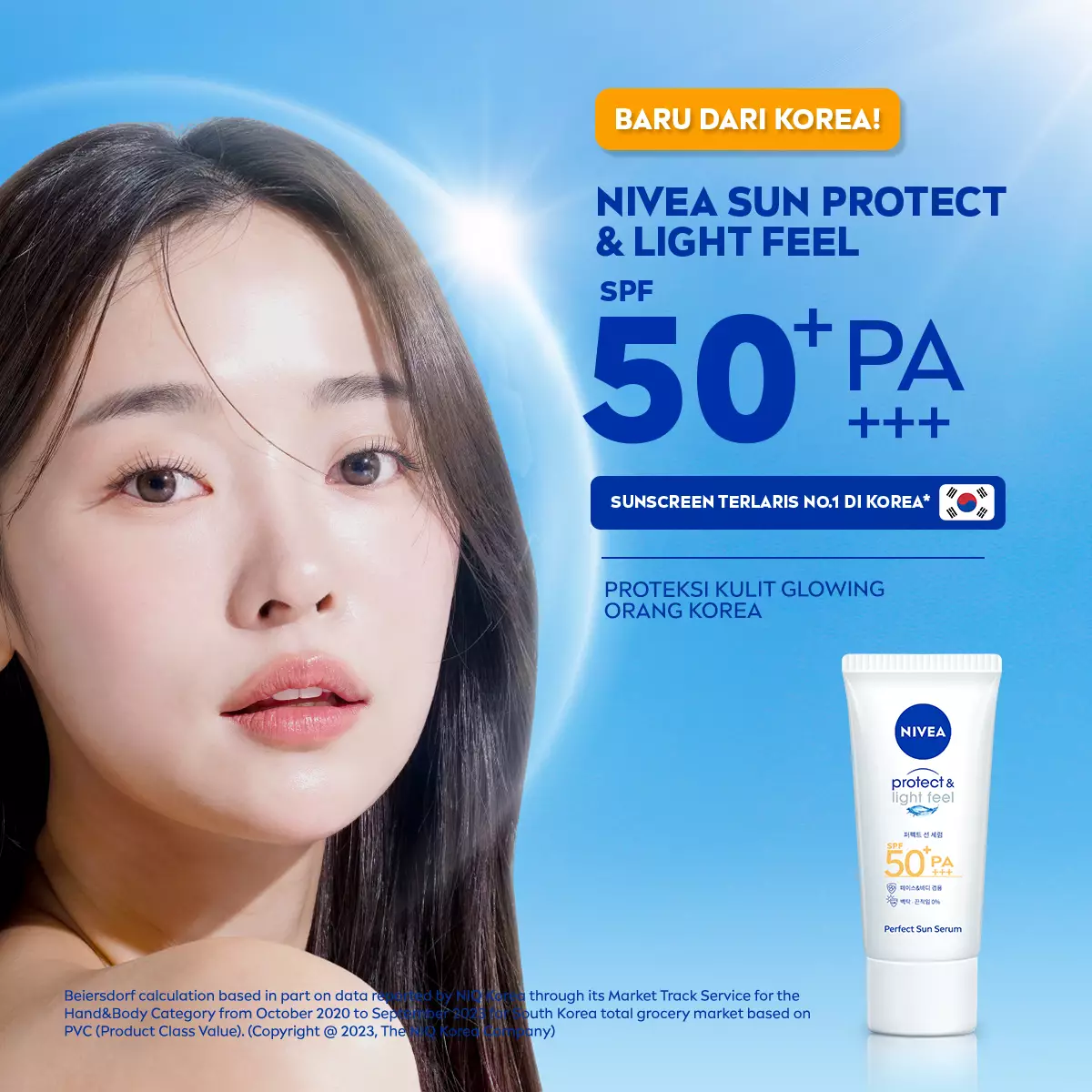 NIVEA SUN Face Serum Protect & Light Feel SPF50+ PA+++ 90ml