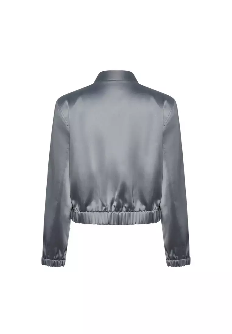 Long Sleeve Bomber Jacket