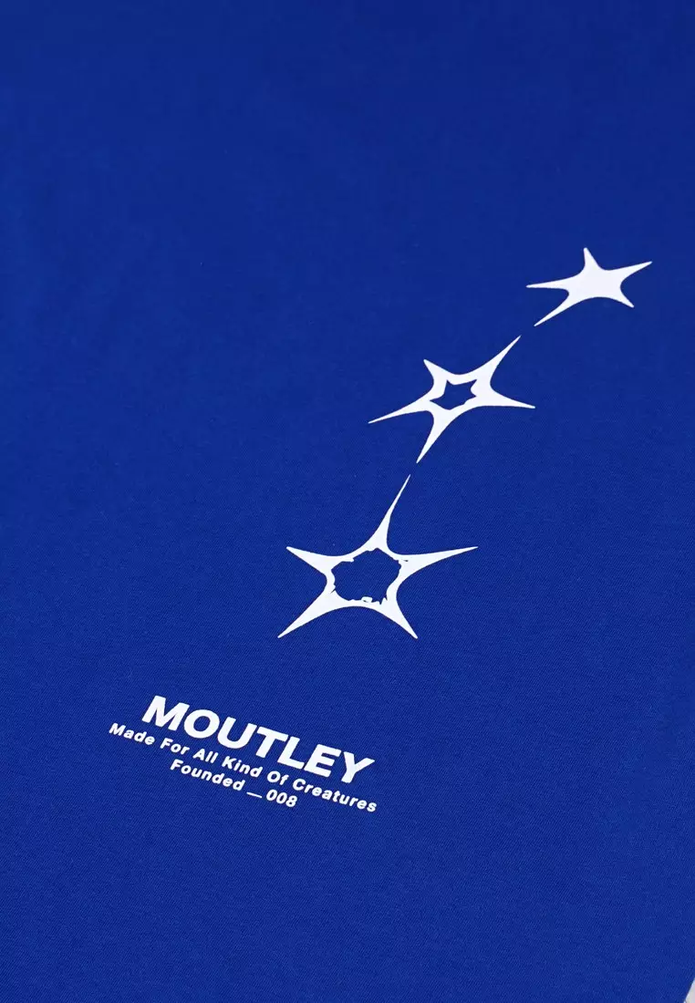 Moutley Oversized T-Shirt City Blue 050824