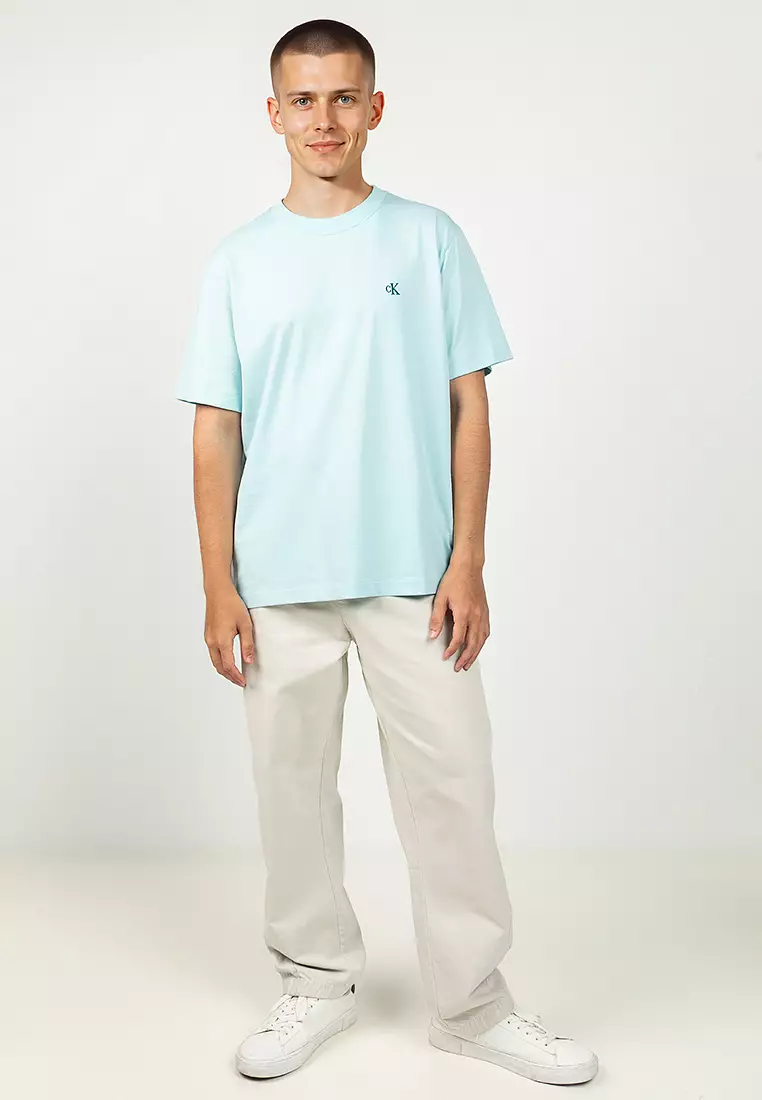 刺繡商標寬鬆T恤 - Calvin Klein Jeans