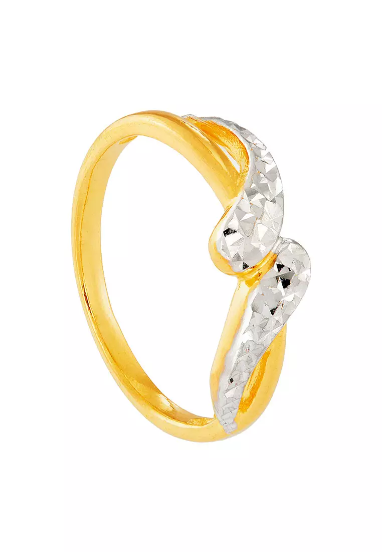 HABIB 916/22K Yellow and White Gold Ring RG16860124(C)