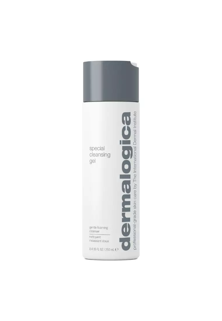 special cleansing gel, washes away impurities