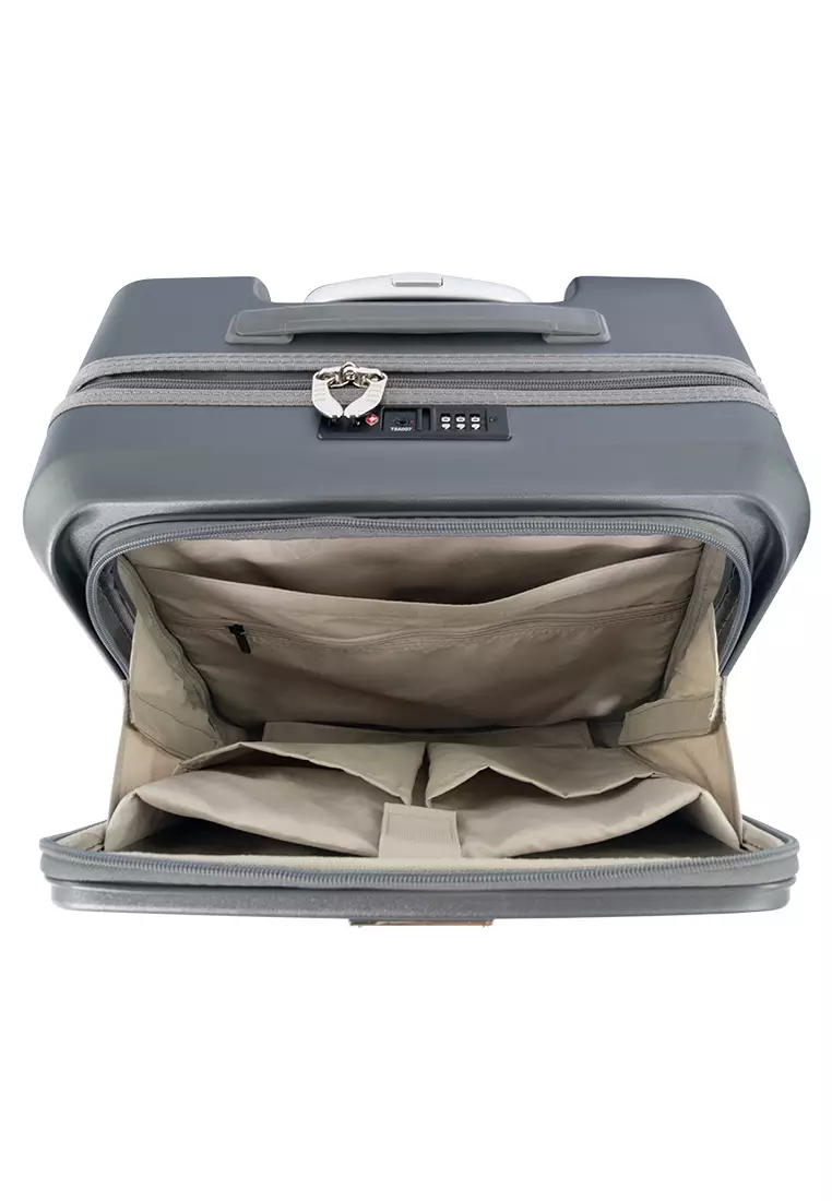 Elle Cabin Bag Trolley 16 inci 31260-16 Gun