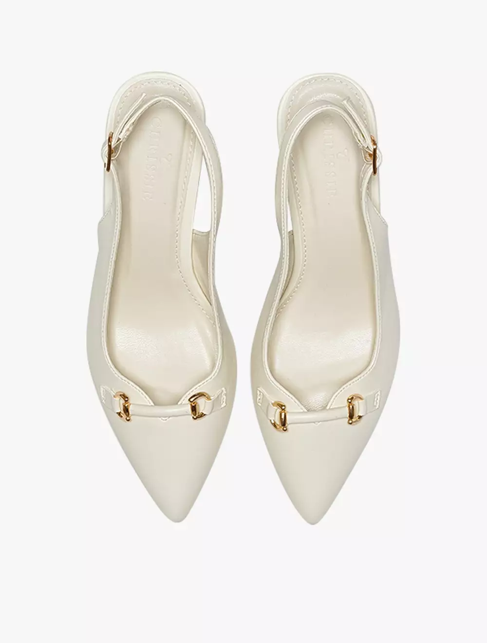 Payless Chrissie Womens Nodi Block Heels - Off White_04