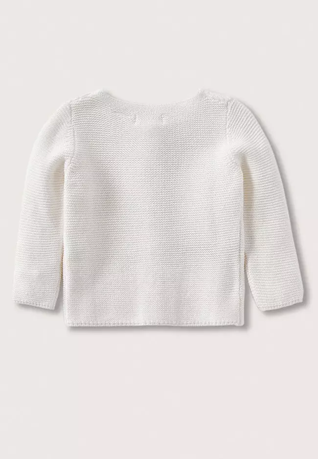 Buttoned Cotton Cardigan