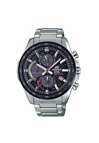 CASIO silver Casio Edifice Chronograph Silver Stainless Steel Men's Watch EQS-900DB-1AVUDF 4482CACC0A465BGS_1