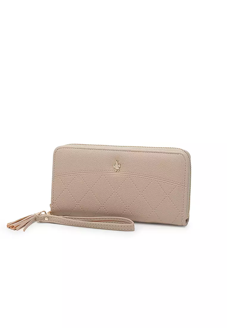 Women's Long Zipper Wallet (Dompet Panjang Ritsleting Wanita) - Cokelat